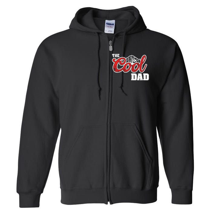 Cool Dad Dad The Legend Best Dad Ever Father's Day Full Zip Hoodie