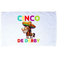 Cinco De Derby Derby Party Funny Horse Racing Sombrero Microfiber Hand Towel