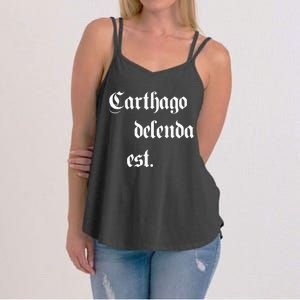 Carthago Delenda Est Women's Strappy Tank