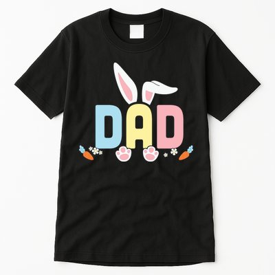 Cute Dad Easter Bunny Ears Father's Day Easter Day Tall T-Shirt