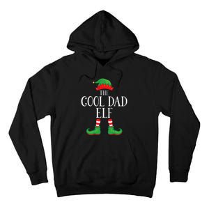 Cool Dad Elf Matching Group Xmas Funny Family Christmas Tall Hoodie