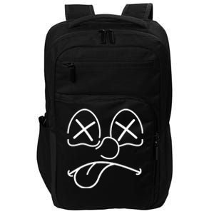 Cartoon Dead Eyes Face Impact Tech Backpack