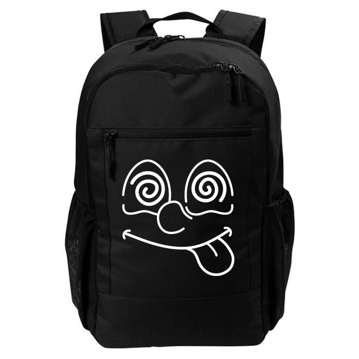 Cartoon Dizzy Eyes Face Backpack