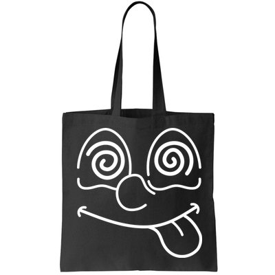 Cartoon Dizzy Eyes Face Bag