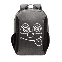 Cartoon Dizzy Eyes Face Vector Backpack
