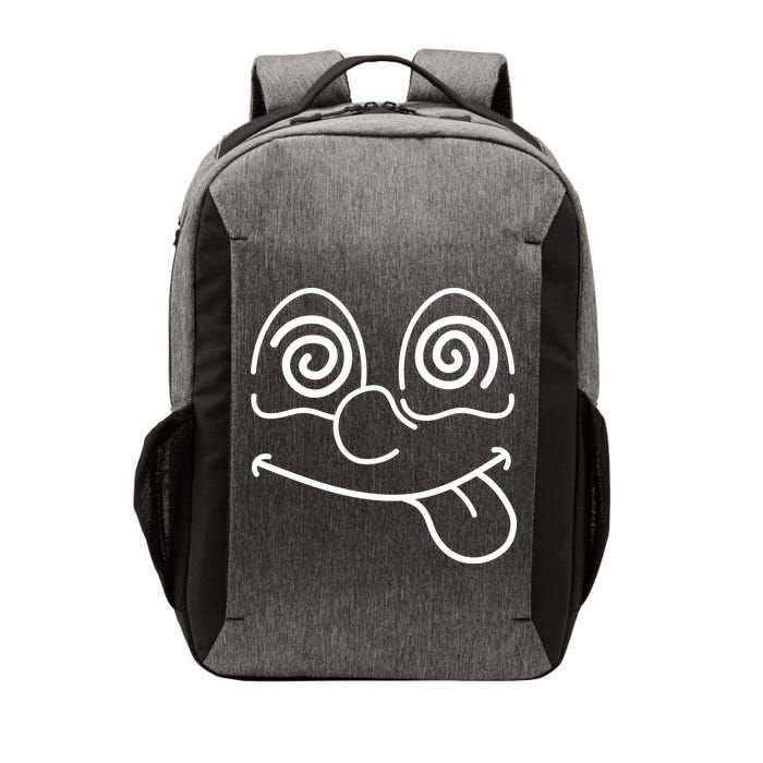 Cartoon Dizzy Eyes Face Vector Backpack