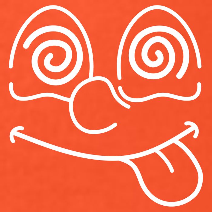 Cartoon Dizzy Eyes Face Kids T-Shirt