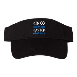 Cinco De Easter Funny Cinco De Mayo Orthodox Greek Easter Valucap Bio-Washed Visor