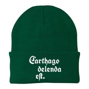 Carthago Delenda Est Knit Cap Winter Beanie