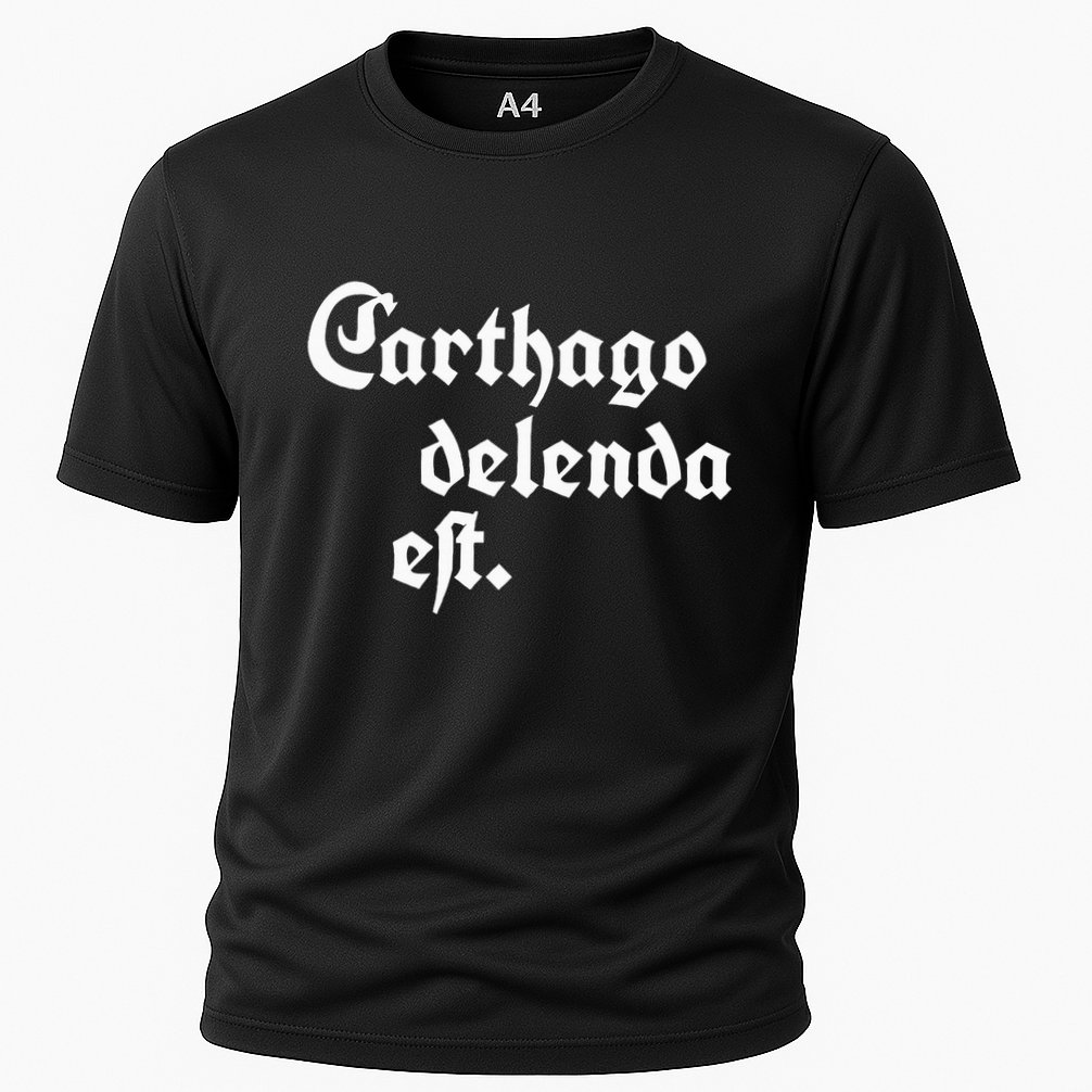 Carthago Delenda Est Cooling Performance Crew T-Shirt