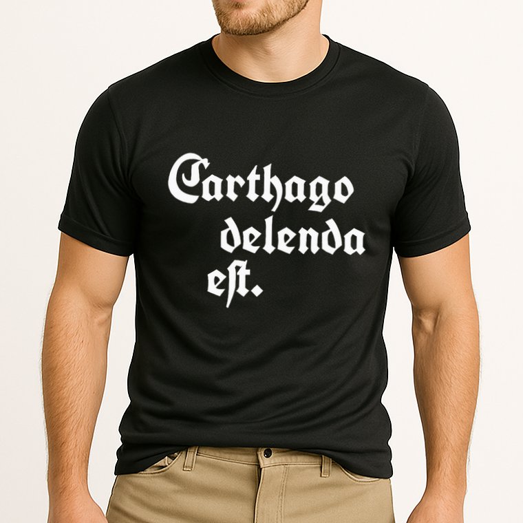 Carthago Delenda Est Cooling Performance Crew T-Shirt