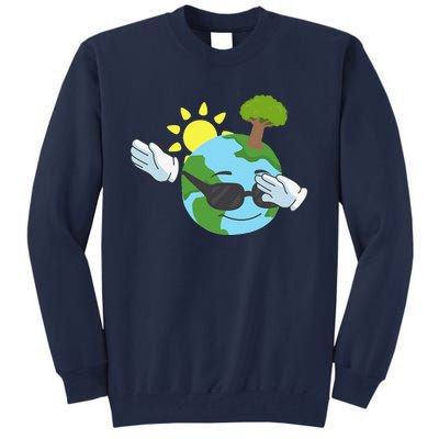 Cool Dabbing Earth Day For And Tall Sweatshirt