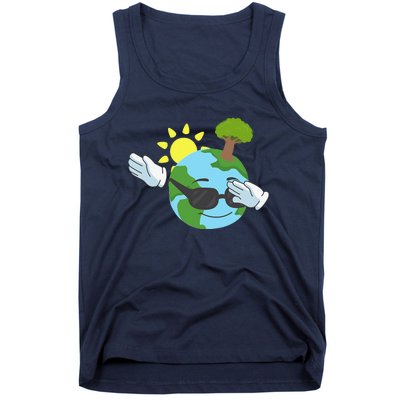 Cool Dabbing Earth Day For And Tank Top