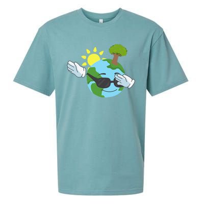 Cool Dabbing Earth Day For And Sueded Cloud Jersey T-Shirt