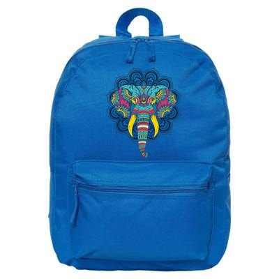 Colorful Dala Elephant For Yoga Meditation Gift 16 in Basic Backpack