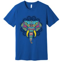 Colorful Dala Elephant For Yoga Meditation Gift Premium T-Shirt