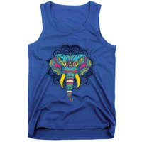 Colorful Dala Elephant For Yoga Meditation Gift Tank Top