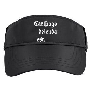 Carthago Delenda Est Adult Drive Performance Visor