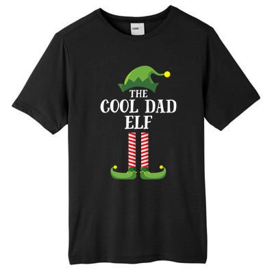 Cool Dad Elf Matching Family Group Christmas Party Tall Fusion ChromaSoft Performance T-Shirt