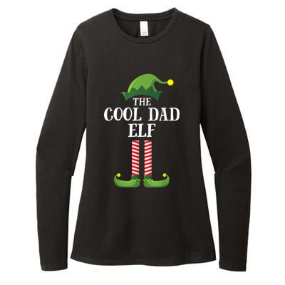 Cool Dad Elf Matching Family Group Christmas Party Womens CVC Long Sleeve Shirt