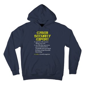 Cybersecurity Definition Expert Computer Engineer Hoodie