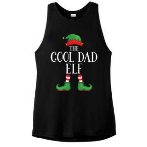 Cool Dad Elf Matching Group Xmas Funny Family Christmas Ladies PosiCharge Tri-Blend Wicking Tank