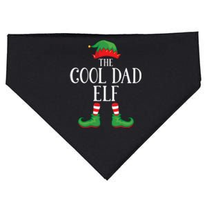 Cool Dad Elf Matching Group Xmas Funny Family Christmas USA-Made Doggie Bandana