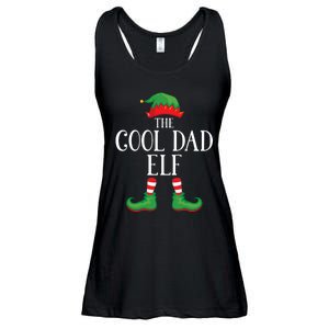 Cool Dad Elf Matching Group Xmas Funny Family Christmas Ladies Essential Flowy Tank