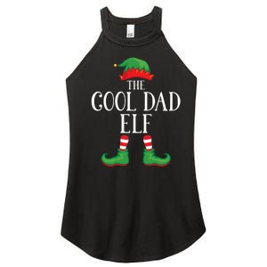 Cool Dad Elf Matching Group Xmas Funny Family Christmas Women's Perfect Tri Rocker Tank