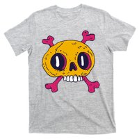 Creepy Dead Eye Skull Crossbones T-Shirt