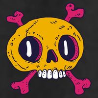 Creepy Dead Eye Skull Crossbones Cool Comfort Performance Bucket Hat