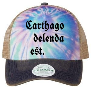 Carthago Delenda Est Legacy Tie Dye Trucker Hat