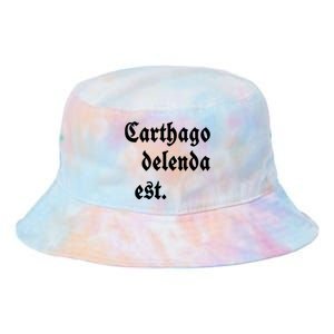 Carthago Delenda Est Tie Dye Newport Bucket Hat