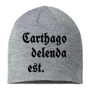 Carthago Delenda Est Sustainable Beanie