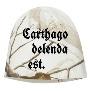 Carthago Delenda Est Kati - Camo Knit Beanie