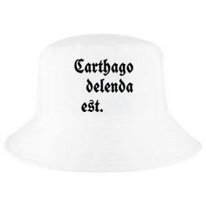 Carthago Delenda Est Cool Comfort Performance Bucket Hat