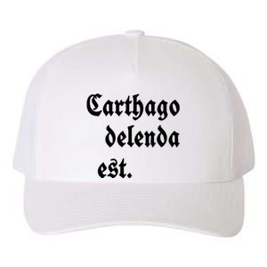 Carthago Delenda Est Yupoong Adult 5-Panel Trucker Hat