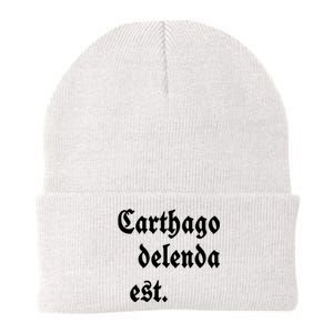 Carthago Delenda Est Knit Cap Winter Beanie