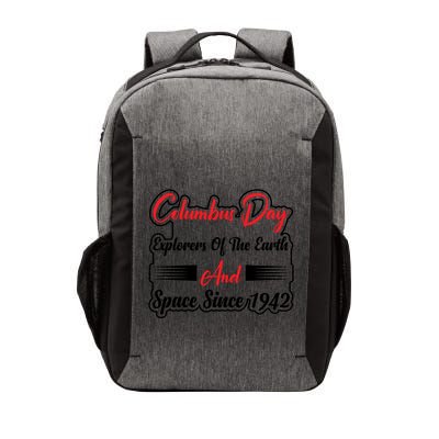 Columbus Day Explorers Celebration Graphic Vector Backpack