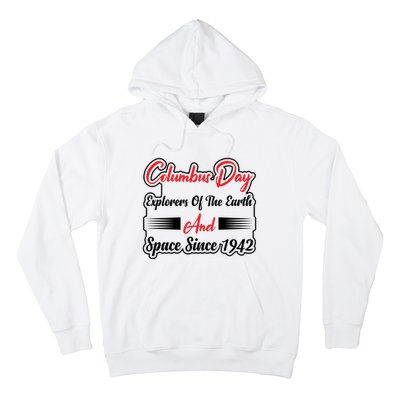 Columbus Day Explorers Celebration Graphic Hoodie