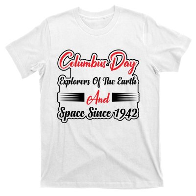 Columbus Day Explorers Celebration Graphic T-Shirt