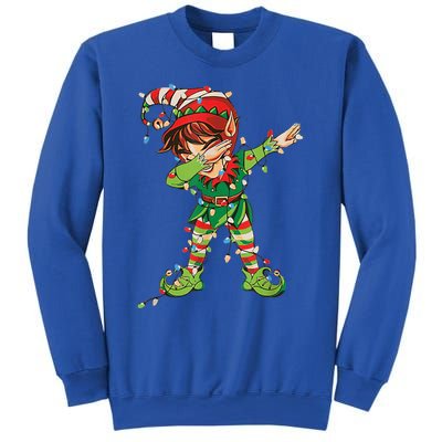 Christmas Dabbing Elf Squad Xmas Family Gift Sweatshirt