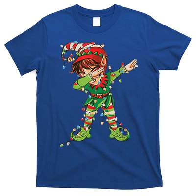 Christmas Dabbing Elf Squad Xmas Family Gift T-Shirt