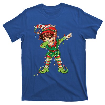 Christmas Dabbing Elf Squad Xmas Family Gift T-Shirt