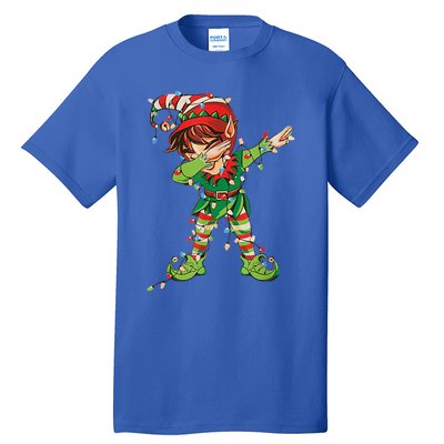 Christmas Dabbing Elf Squad Xmas Family Gift Tall T-Shirt