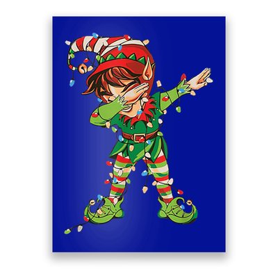 Christmas Dabbing Elf Squad Xmas Family Gift Poster