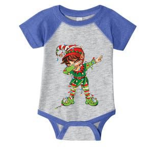 Christmas Dabbing Elf Squad Xmas Family Gift Infant Baby Jersey Bodysuit