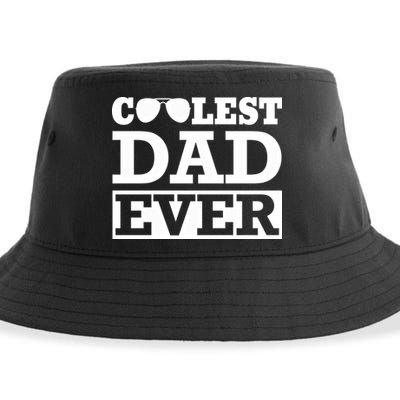 Coolest Dad Ever Coolest Dad Around Worlds Coolest Dad Meaningful Gift Sustainable Bucket Hat