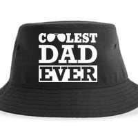 Coolest Dad Ever Coolest Dad Around Worlds Coolest Dad Meaningful Gift Sustainable Bucket Hat