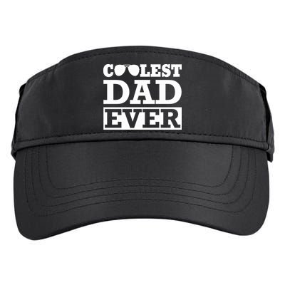 Coolest Dad Ever Coolest Dad Around Worlds Coolest Dad Meaningful Gift Adult Drive Performance Visor